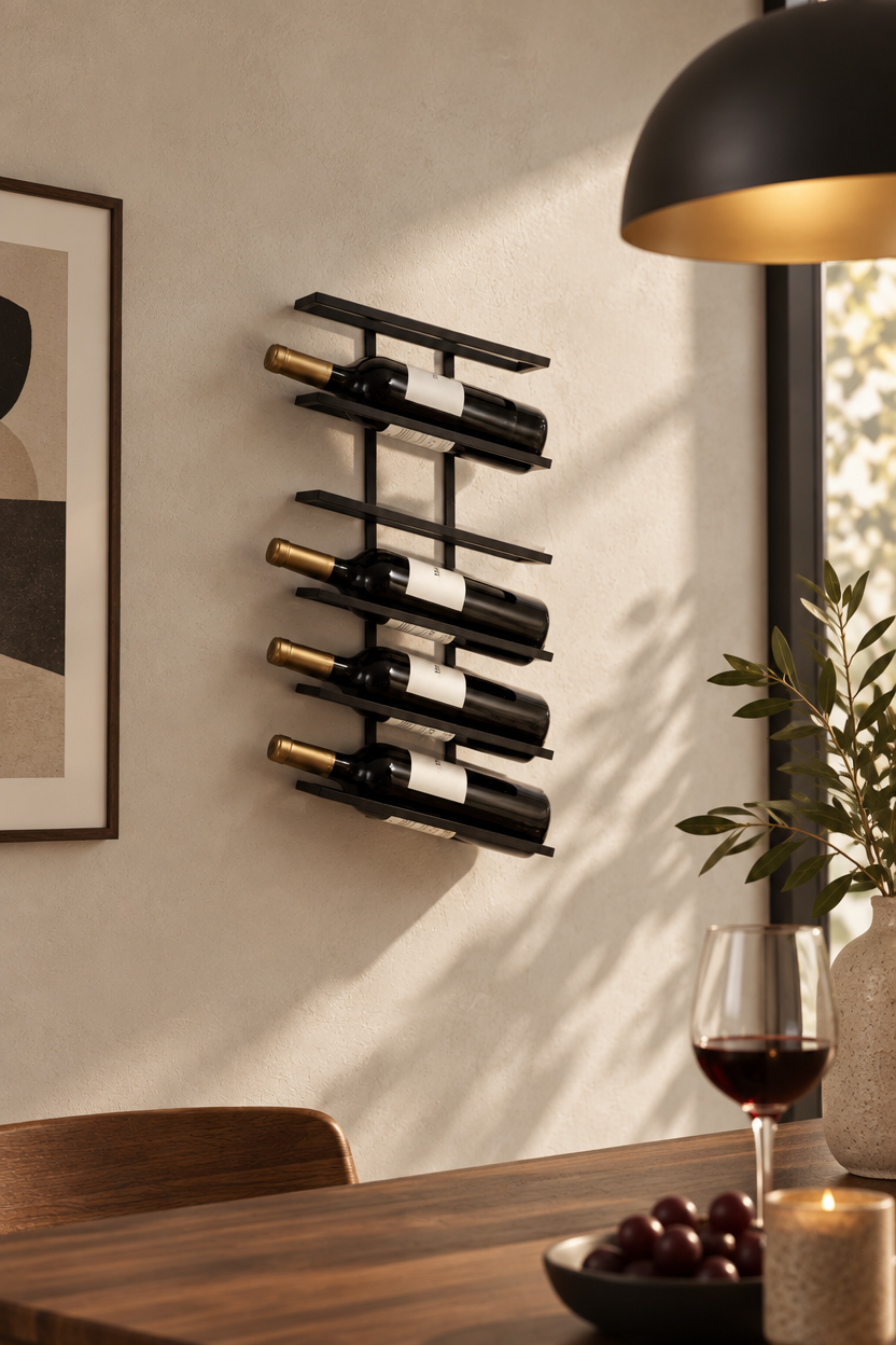 Multi-tier wine rack