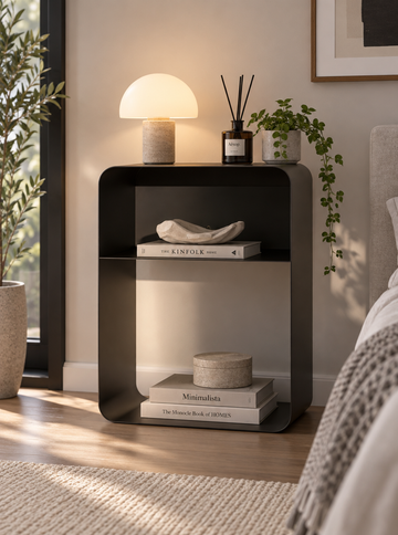 Standing bedside table